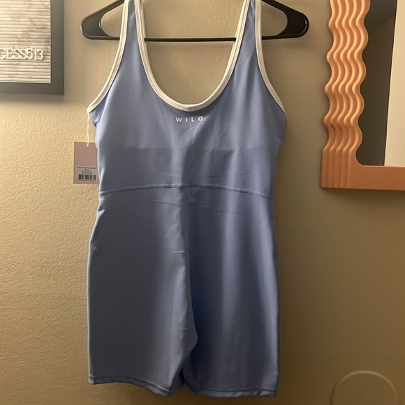 Wilo Short Ribbed Romper - Picture 6 of 8